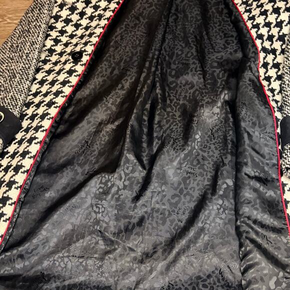 Express Women’s Houndstooth Coat - Size Medium - Picture 14 of 14